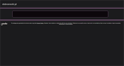 Desktop Screenshot of dobranocki.pl